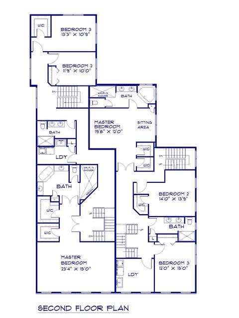 Second floor plan